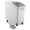 Rubbermaid Commercial ProSave Mobile Ingredient Bin, 26.18gal, 15.5w x 29.5d x 28h, White FG360288WHT - alternate 1